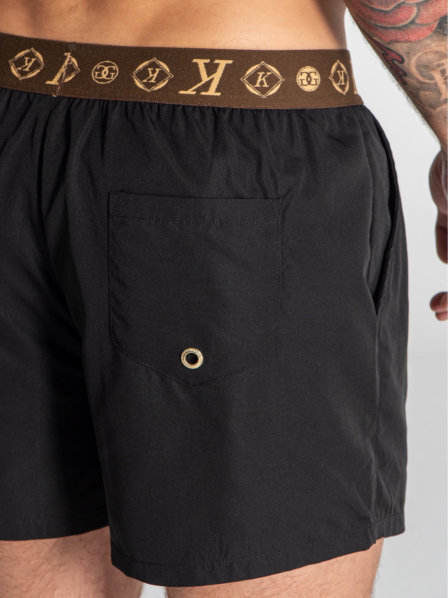 Black ChoKo Swimshorts