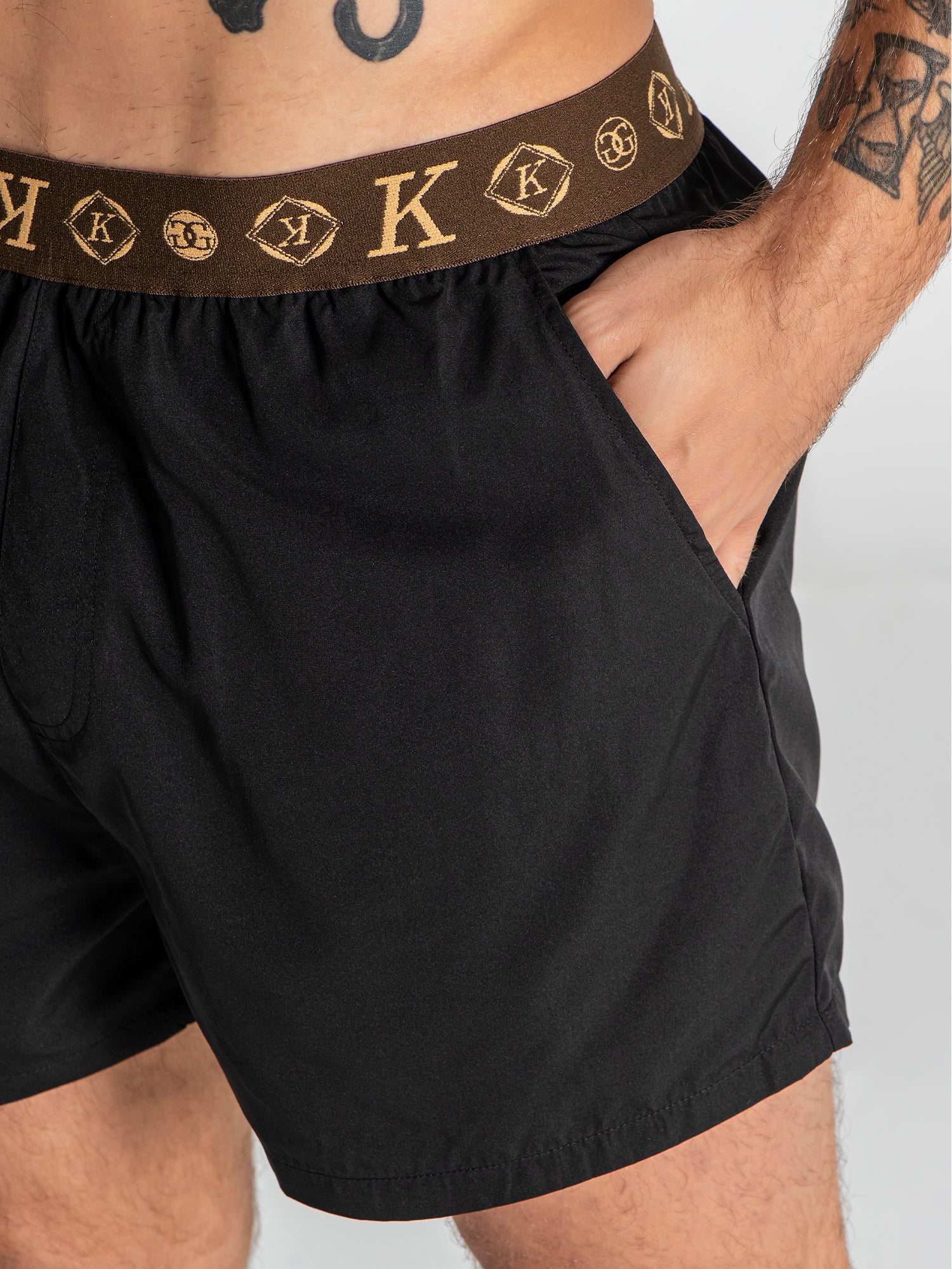 Black ChoKo Swimshorts