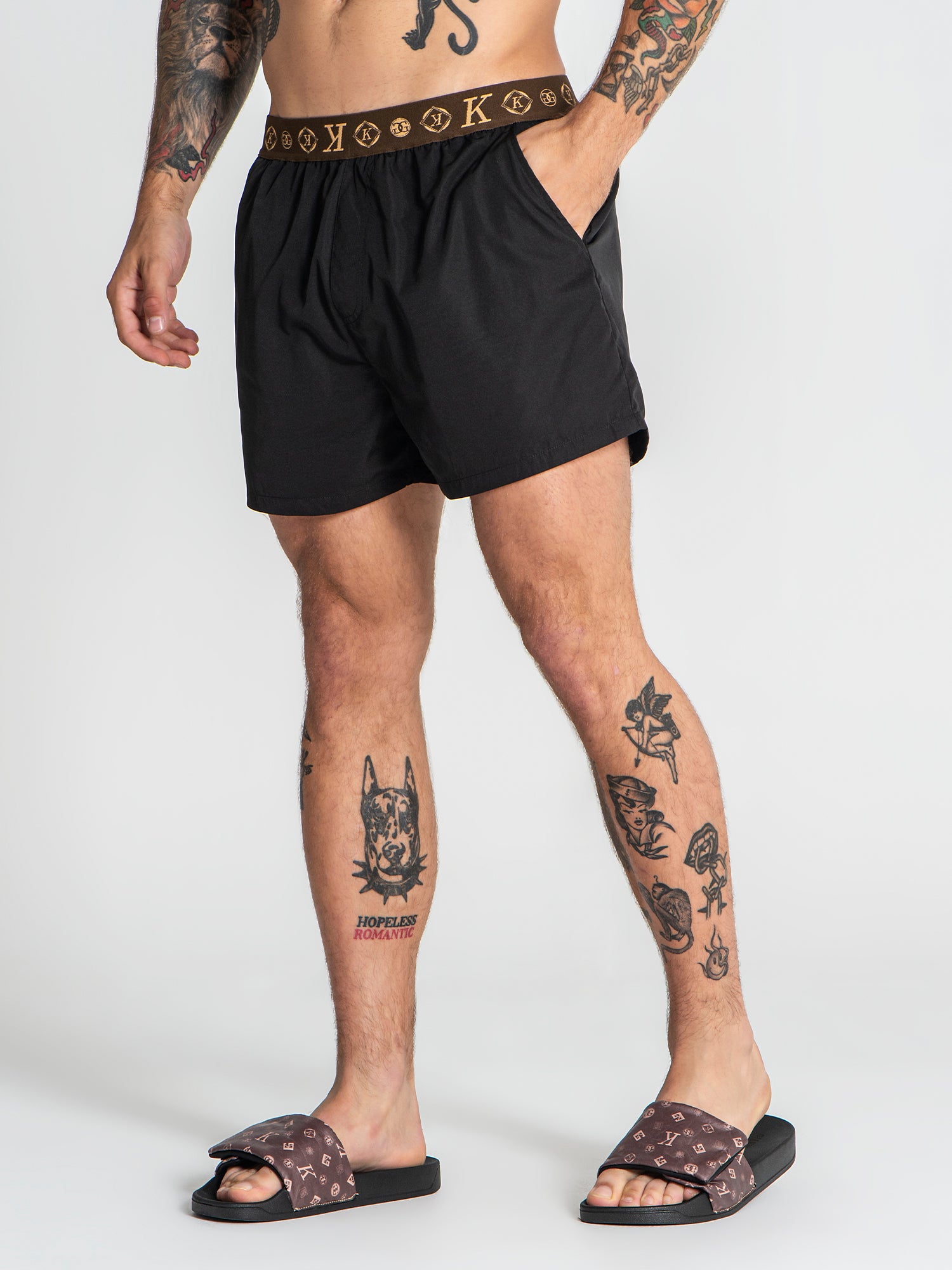 Black ChoKo Swimshorts