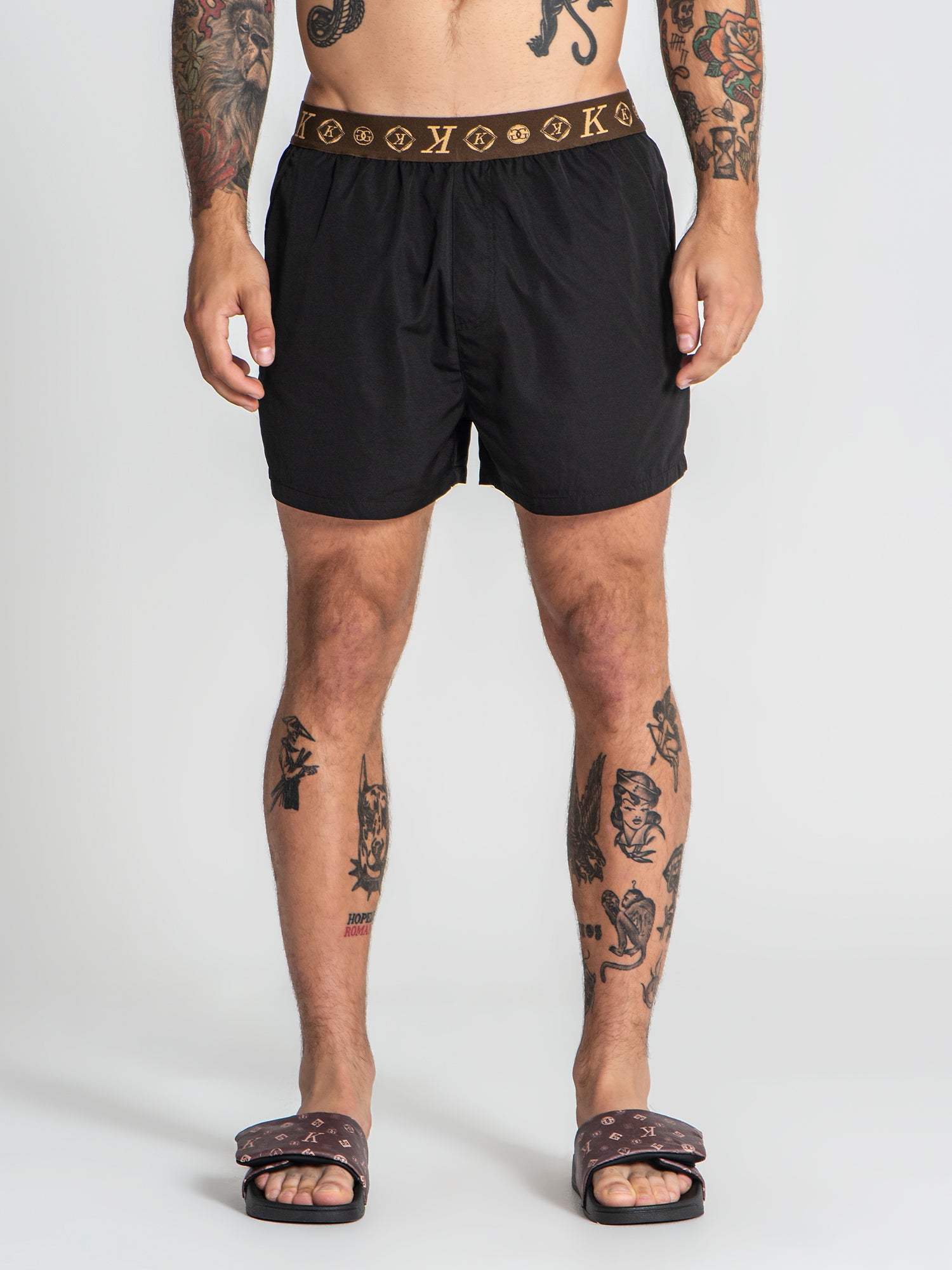 Black ChoKo Swimshorts