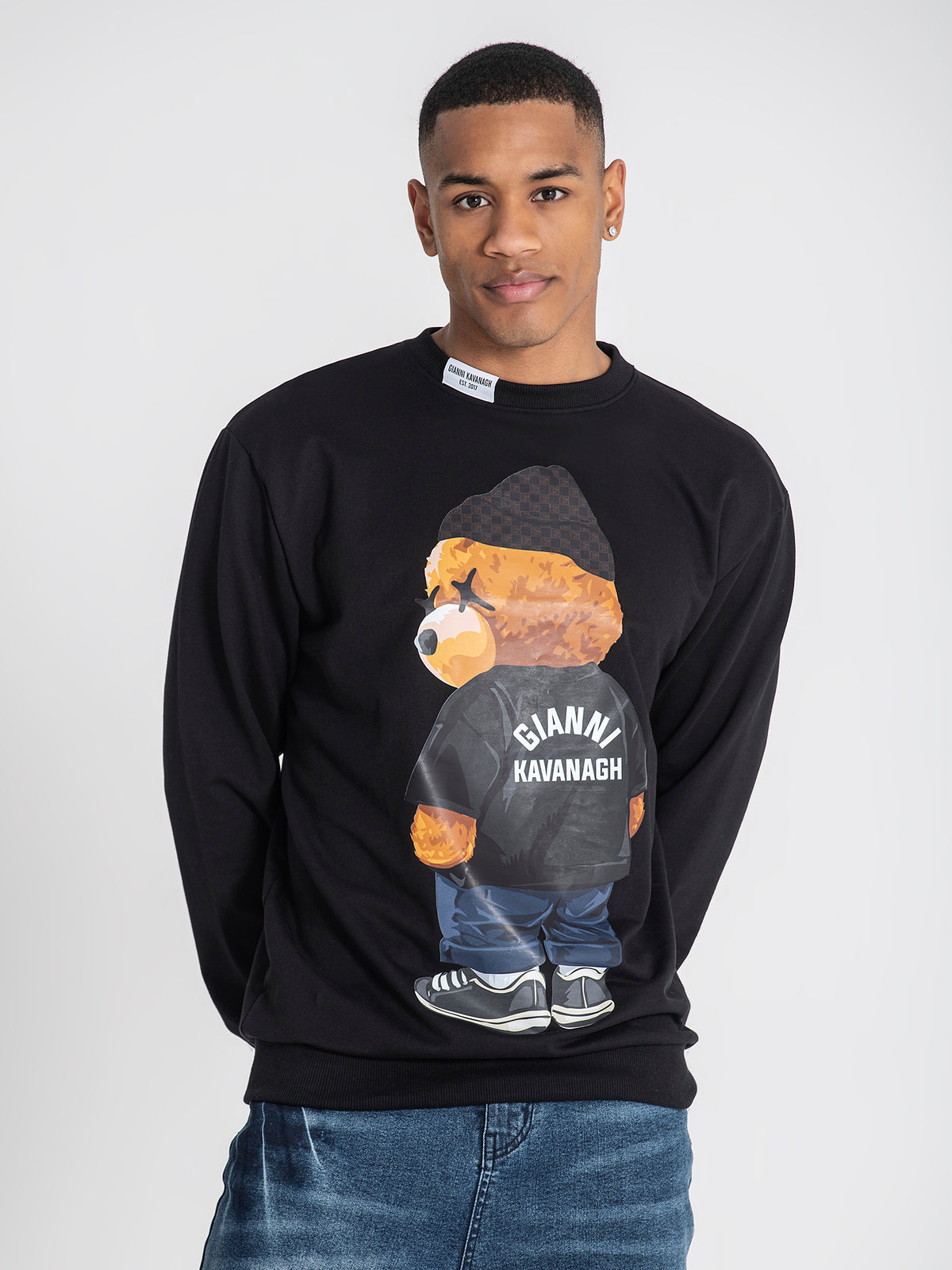 sweats / Black Lookback Sweat