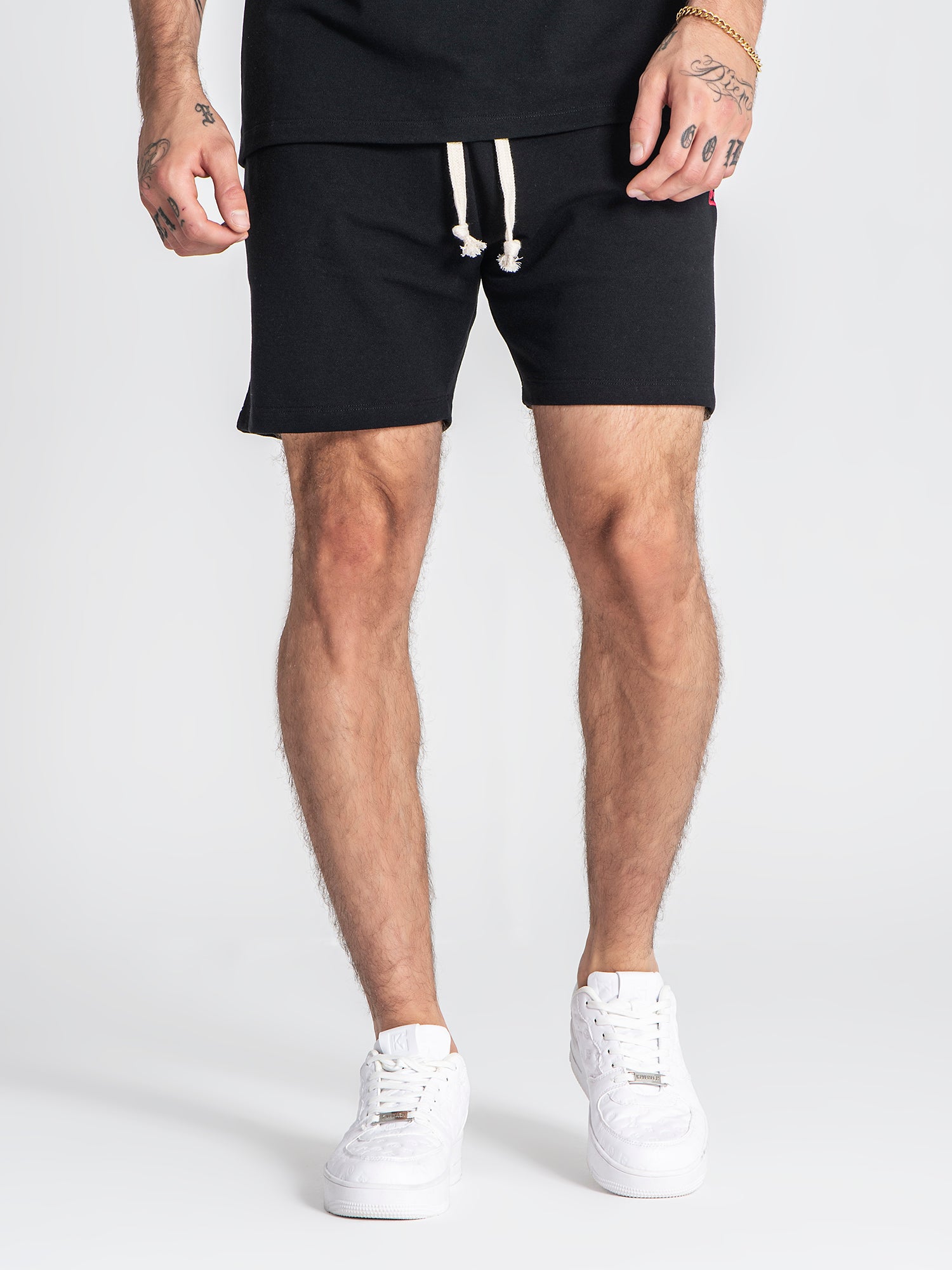 Black Pop Out Shorts