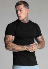 t-shirts / Black Muscle Fit T-Shirt