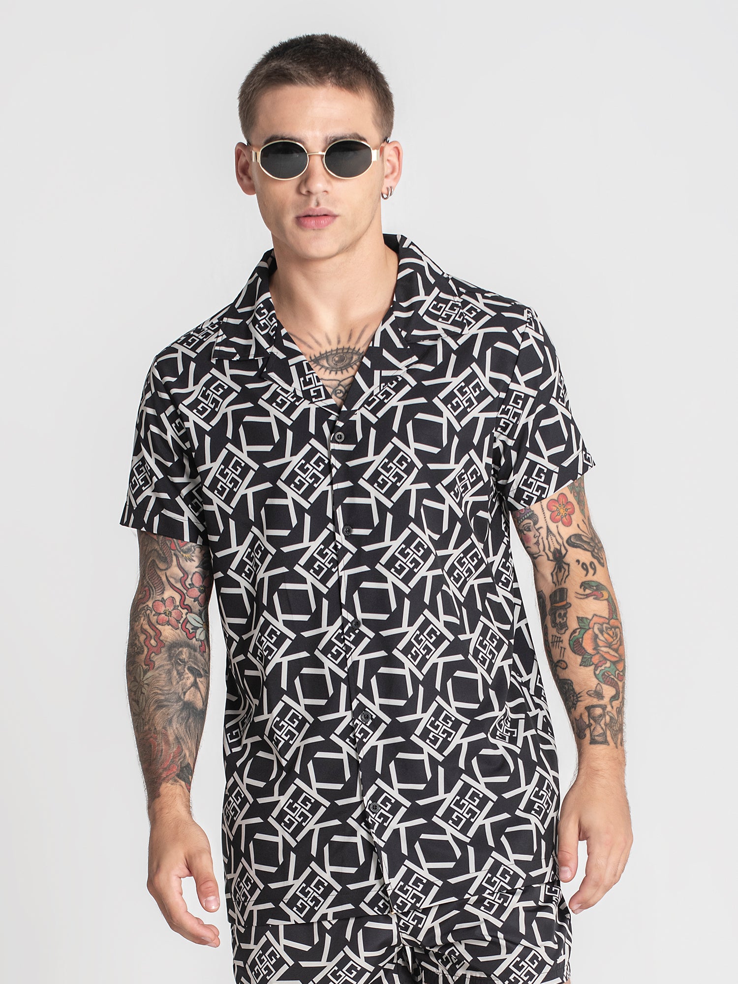 Black Gatsby Gold Shirt