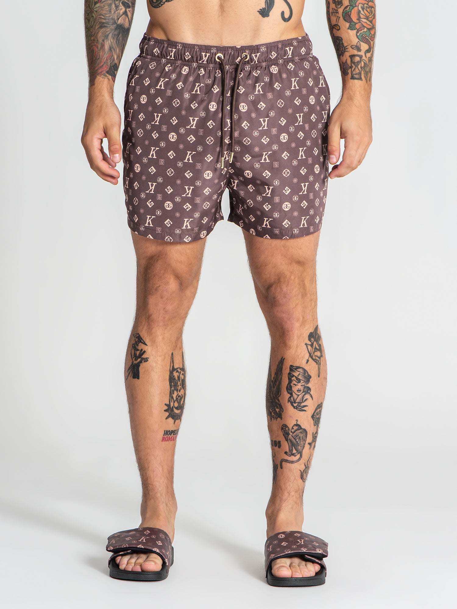 Brown ChoKo Swimshorts