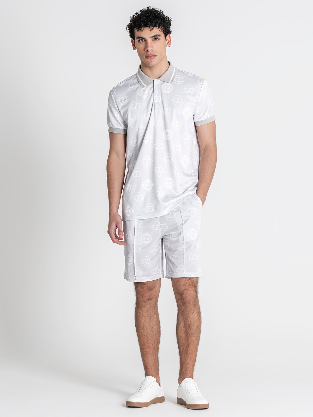 polos / Grey GG Set