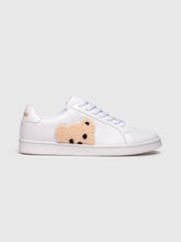 sneakers / White Plush Sneakers