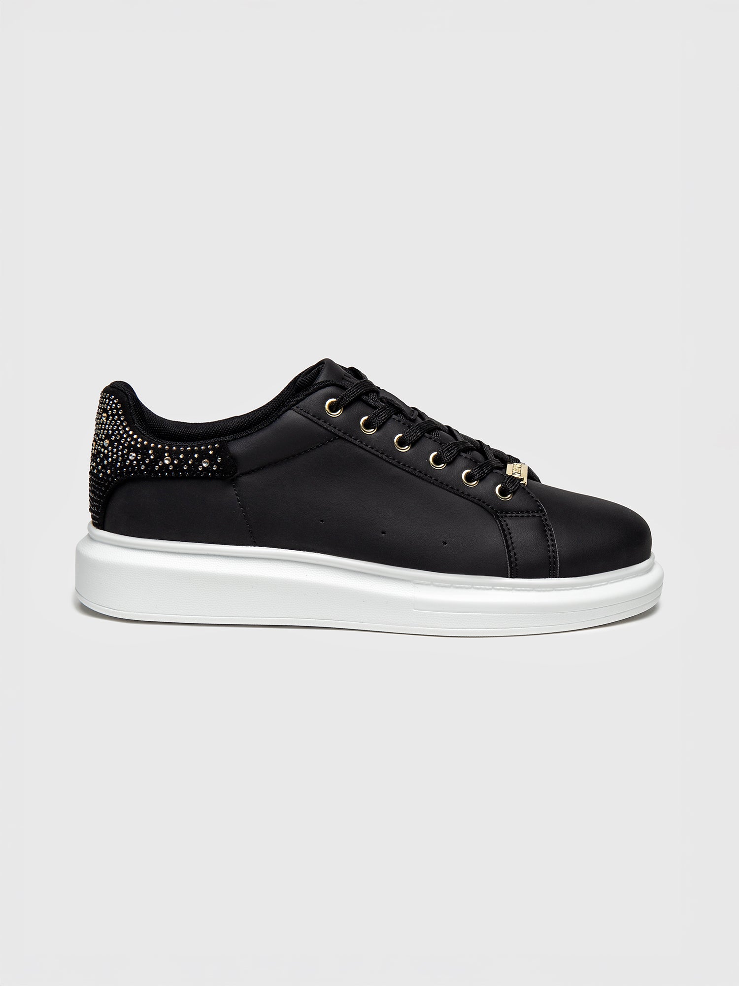 sneakers / Black Crystal Fade Sneakers