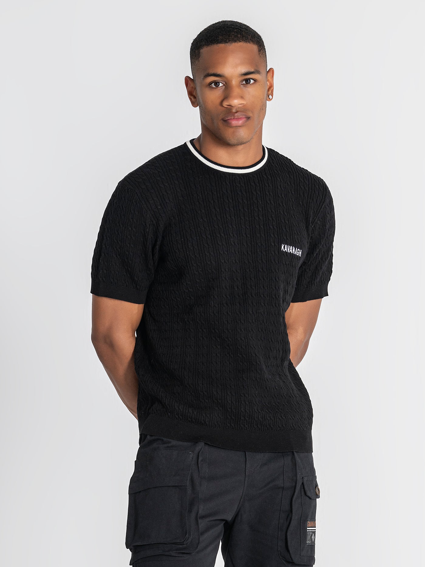 t-shirts / Black Kavanagh Knit Tee