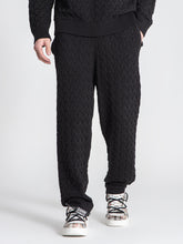 joggers / Black Snug Knit Joggers
