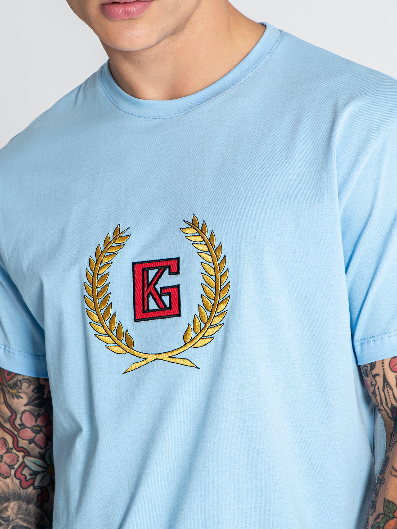 Blue Retro Tee