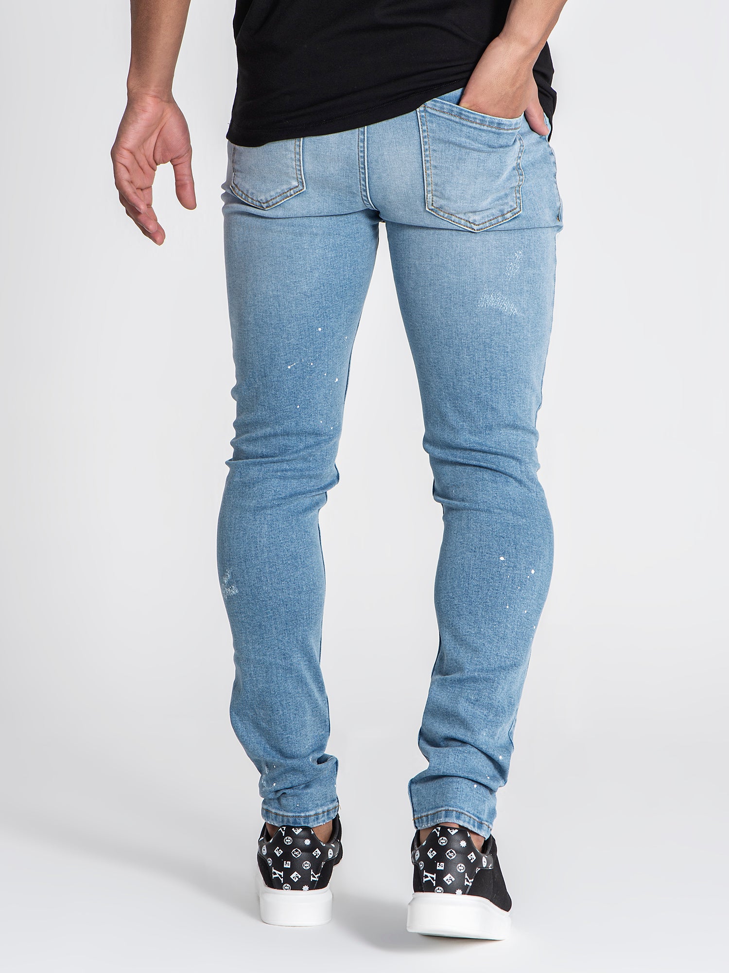 jeans / Light Blue Rebel Ripped Jeans
