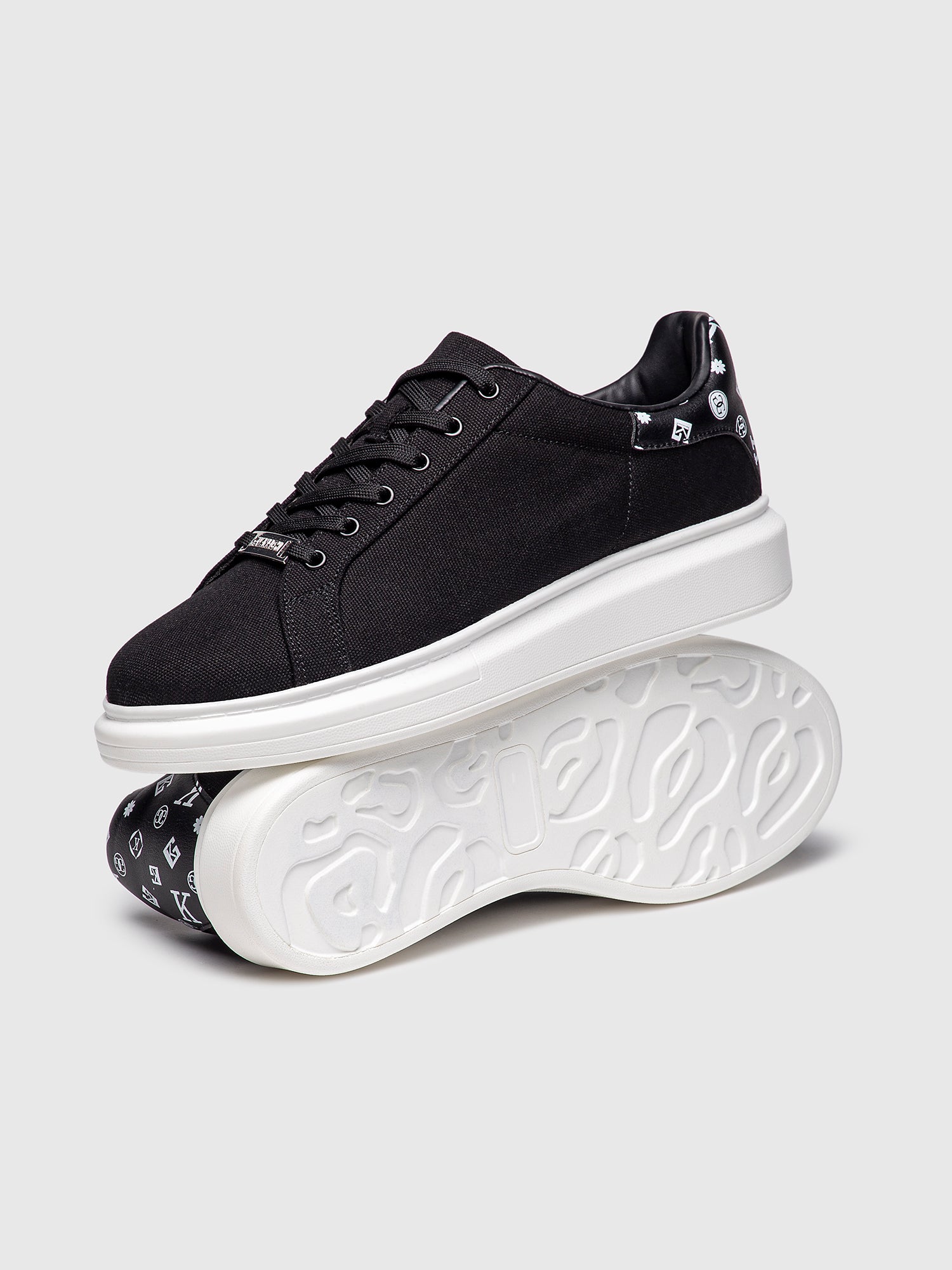sneakers / Black Logomania Sneakers