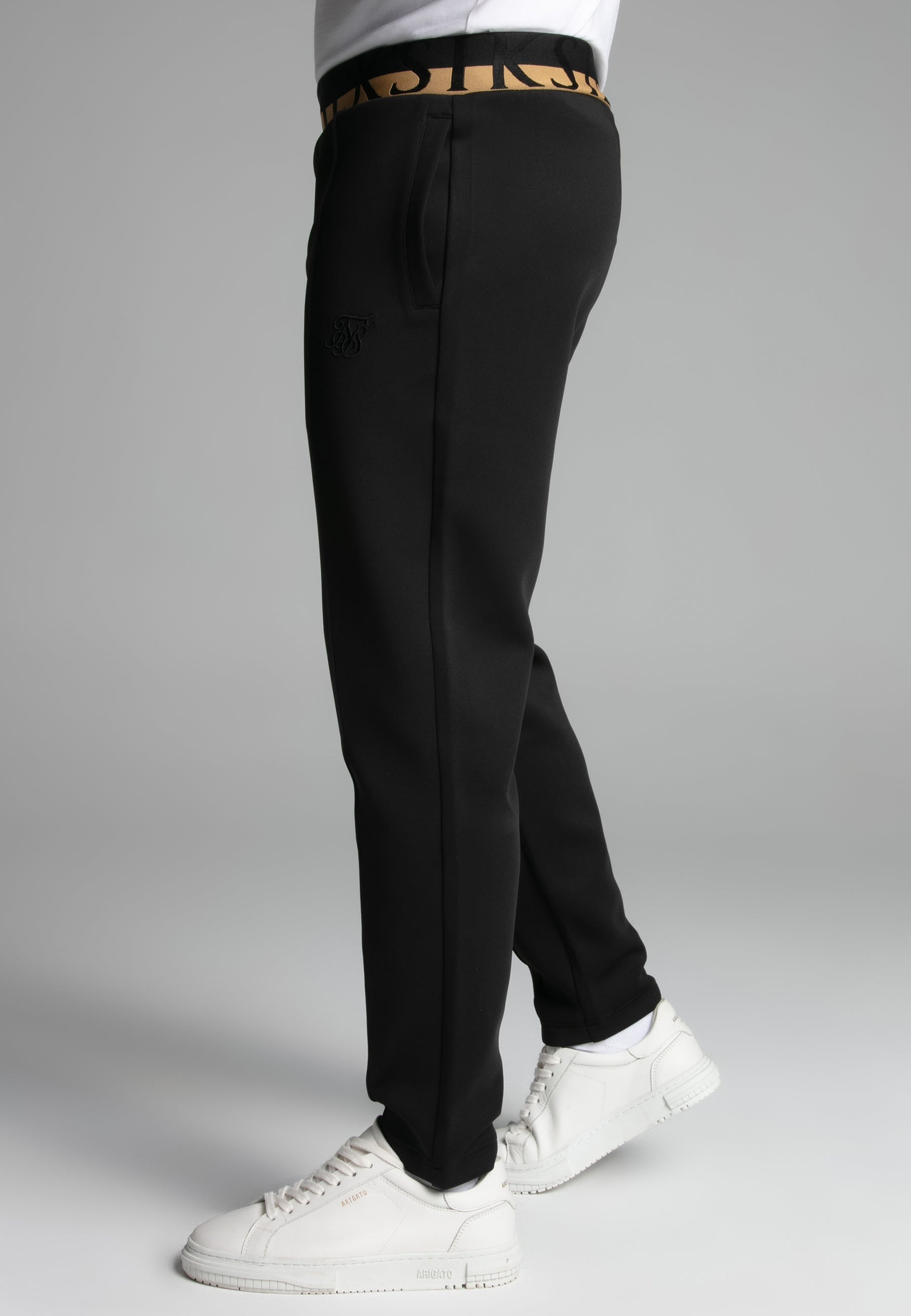 pants / Black Smart Joggers