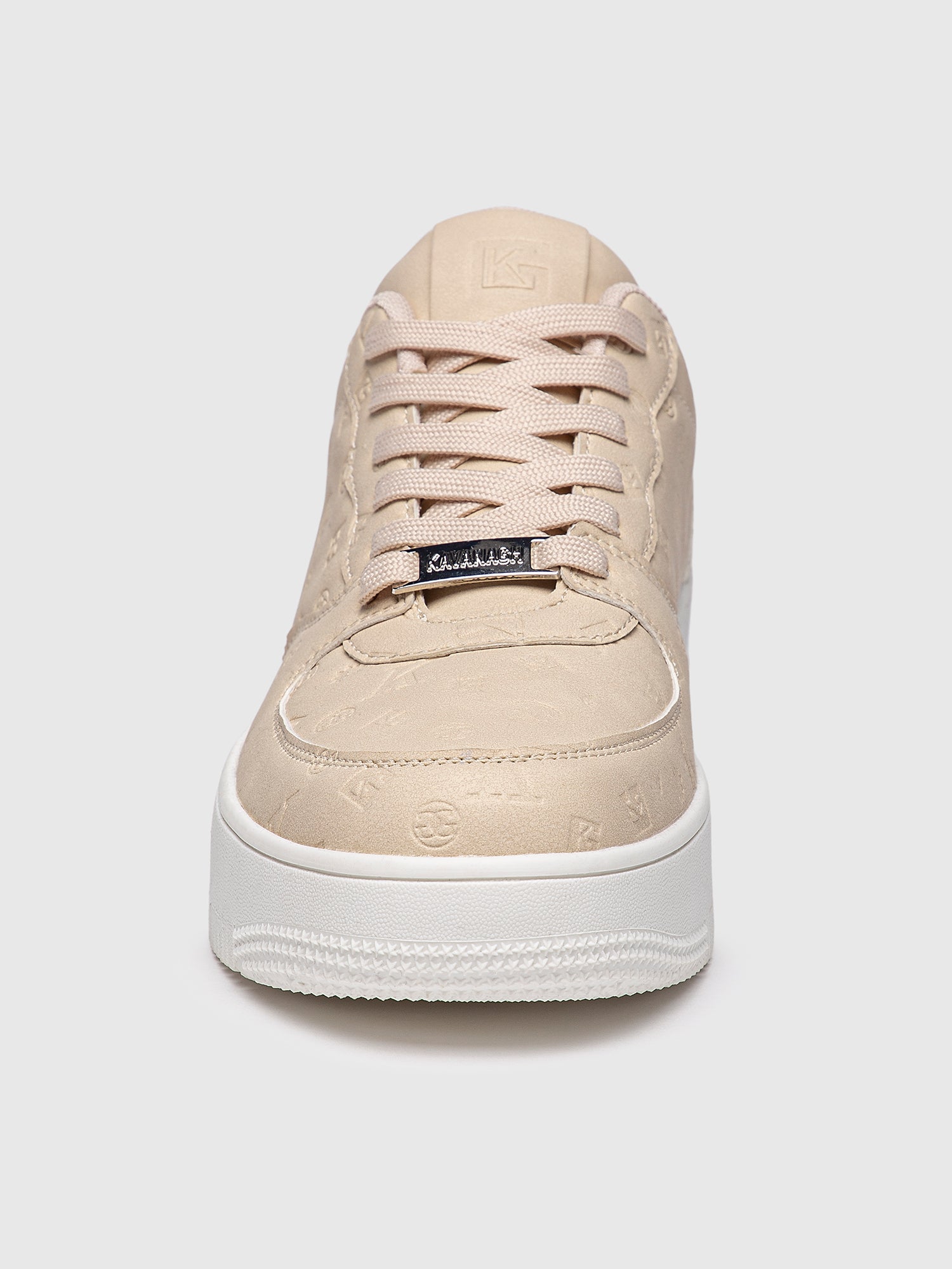 sneakers / Beige Logomania Sneakers