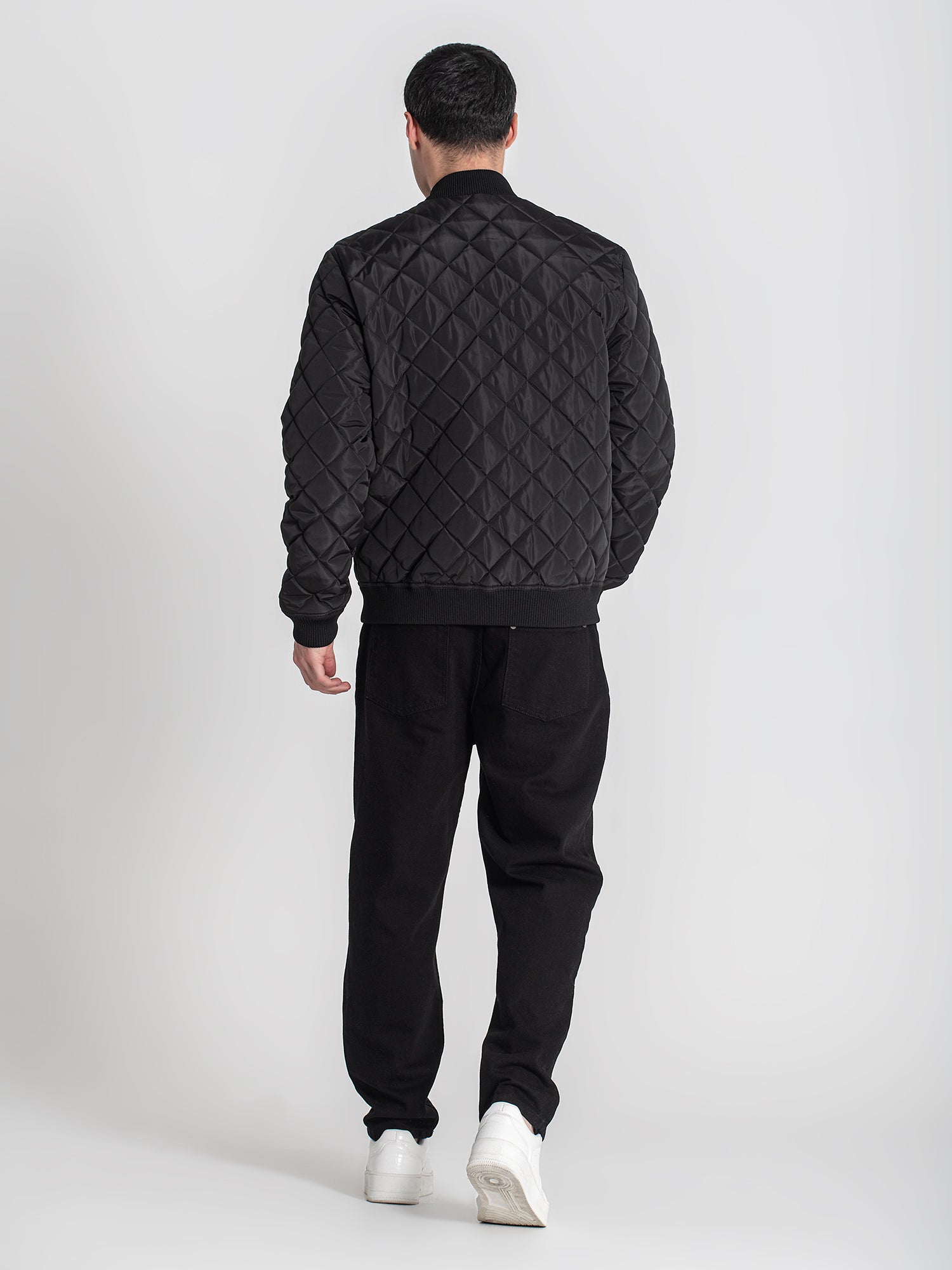 bombers / Black Pillow Bomber Jacket