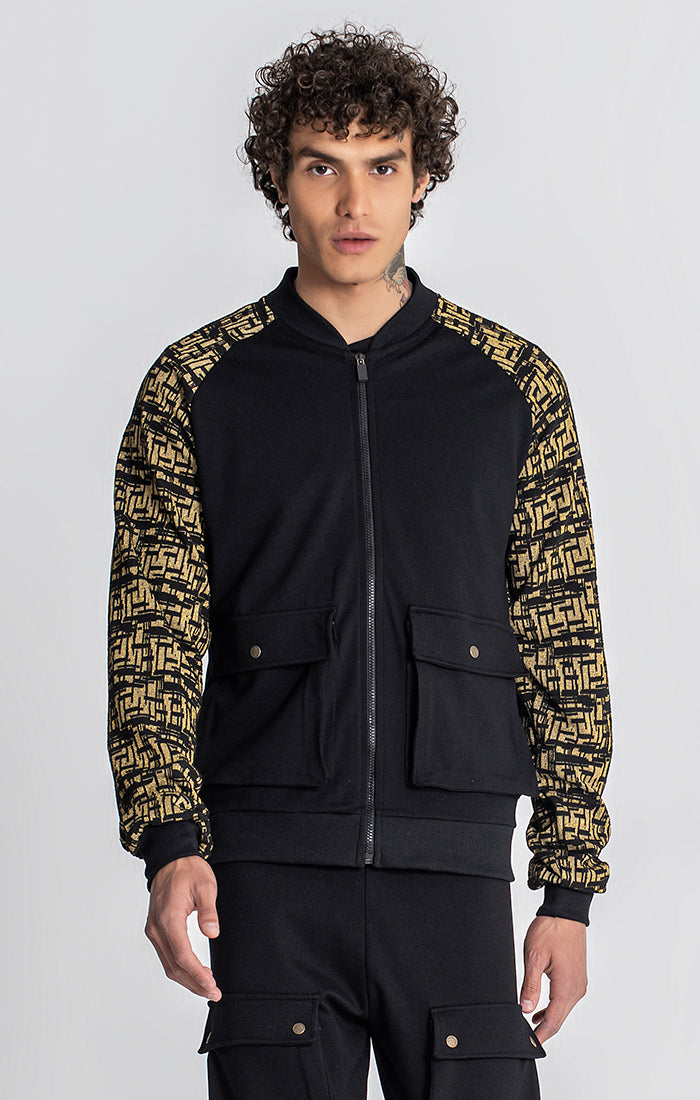 Black Vice Bomber Jacket