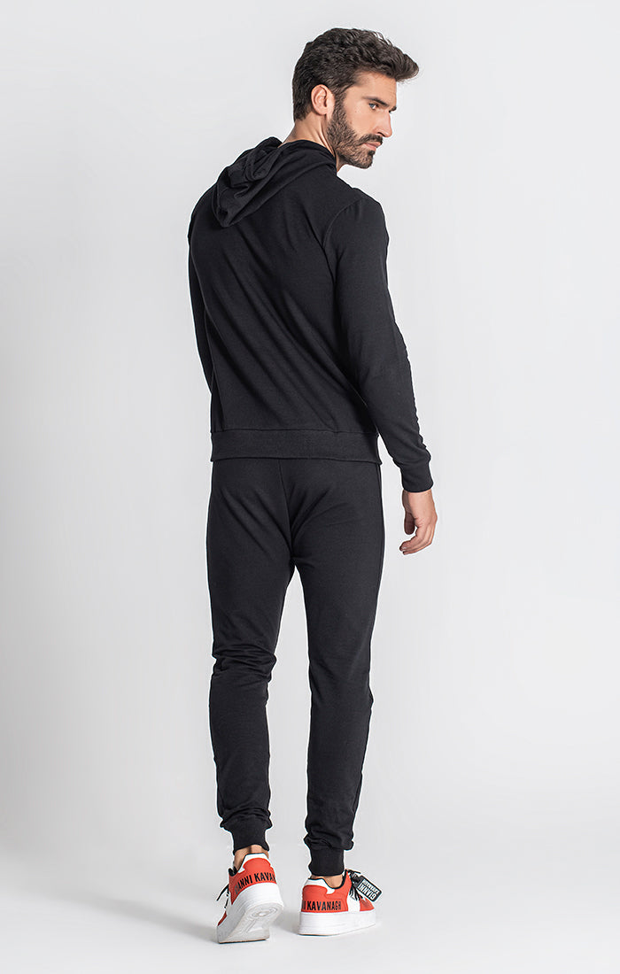 Black Lavish Outline Hoodie