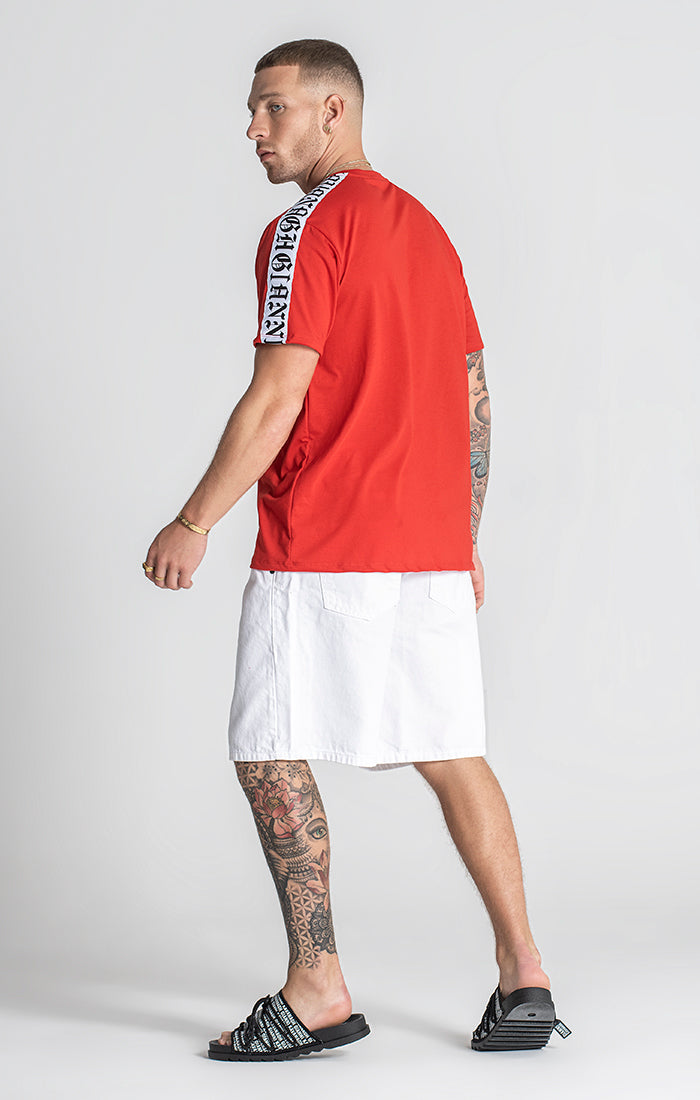 Red Message Tee