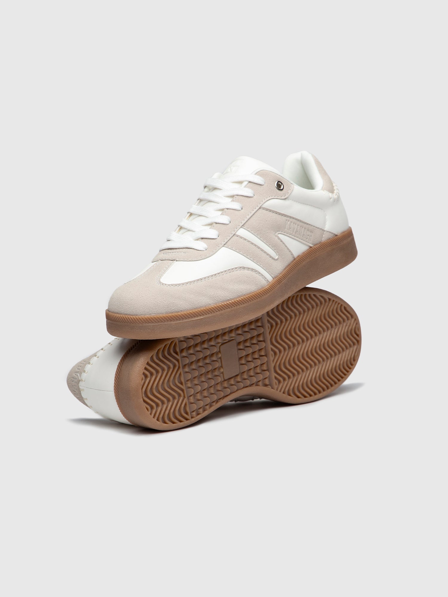Beige Baller Sneakers