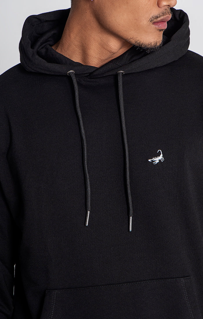 Black Essential Scorpio Hoodie