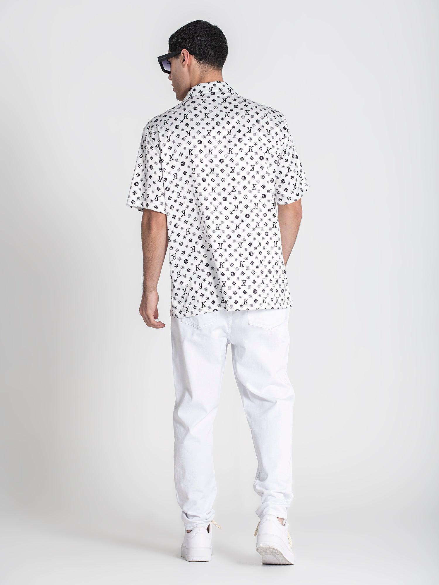 White Mania Satin Shirt