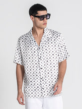 White Mania Satin Shirt