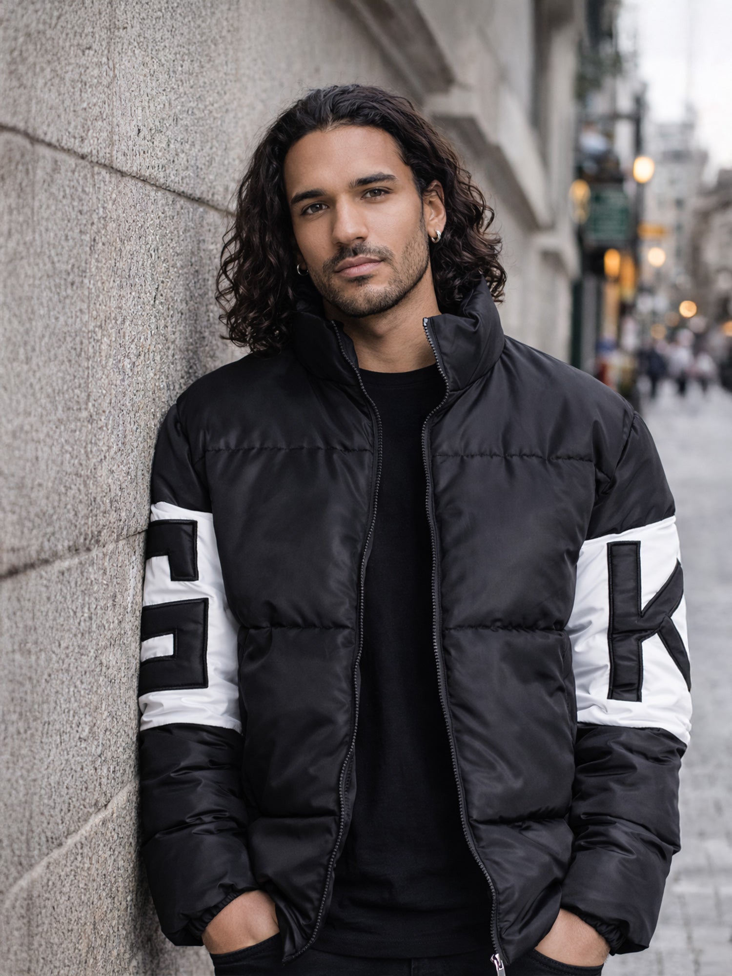 Black Captain Puffer Jacket | Puffers | Gianni Kavanagh