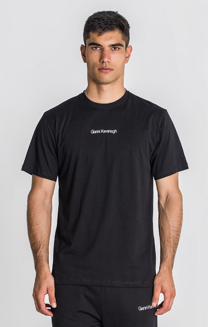 Black Essential Micro Regular Tee