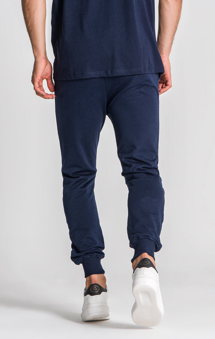 Navy Blue Essential Micro Joggers