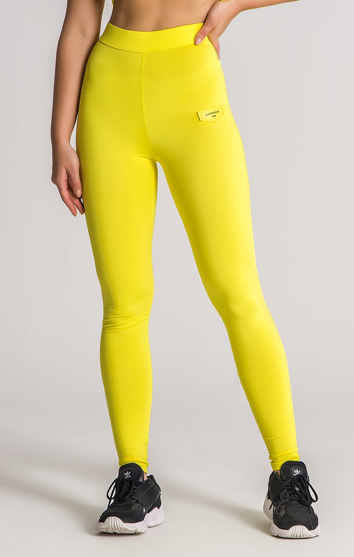 Yellow Live-Action Leggings, Leggings