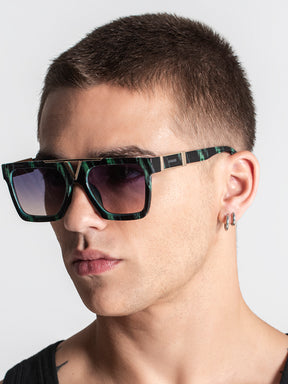 Green Rise Sunglasses