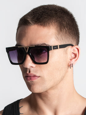 Purple Eagle Sunglasses
