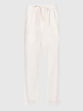 pants / White Nature Linen Pants