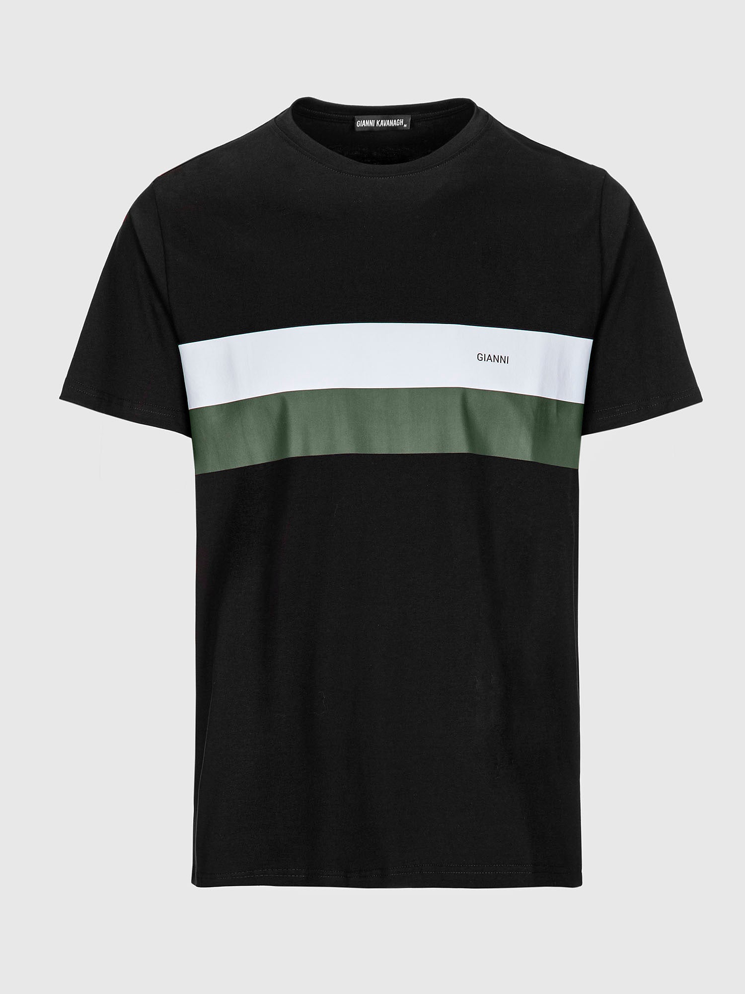 Black Block Tee