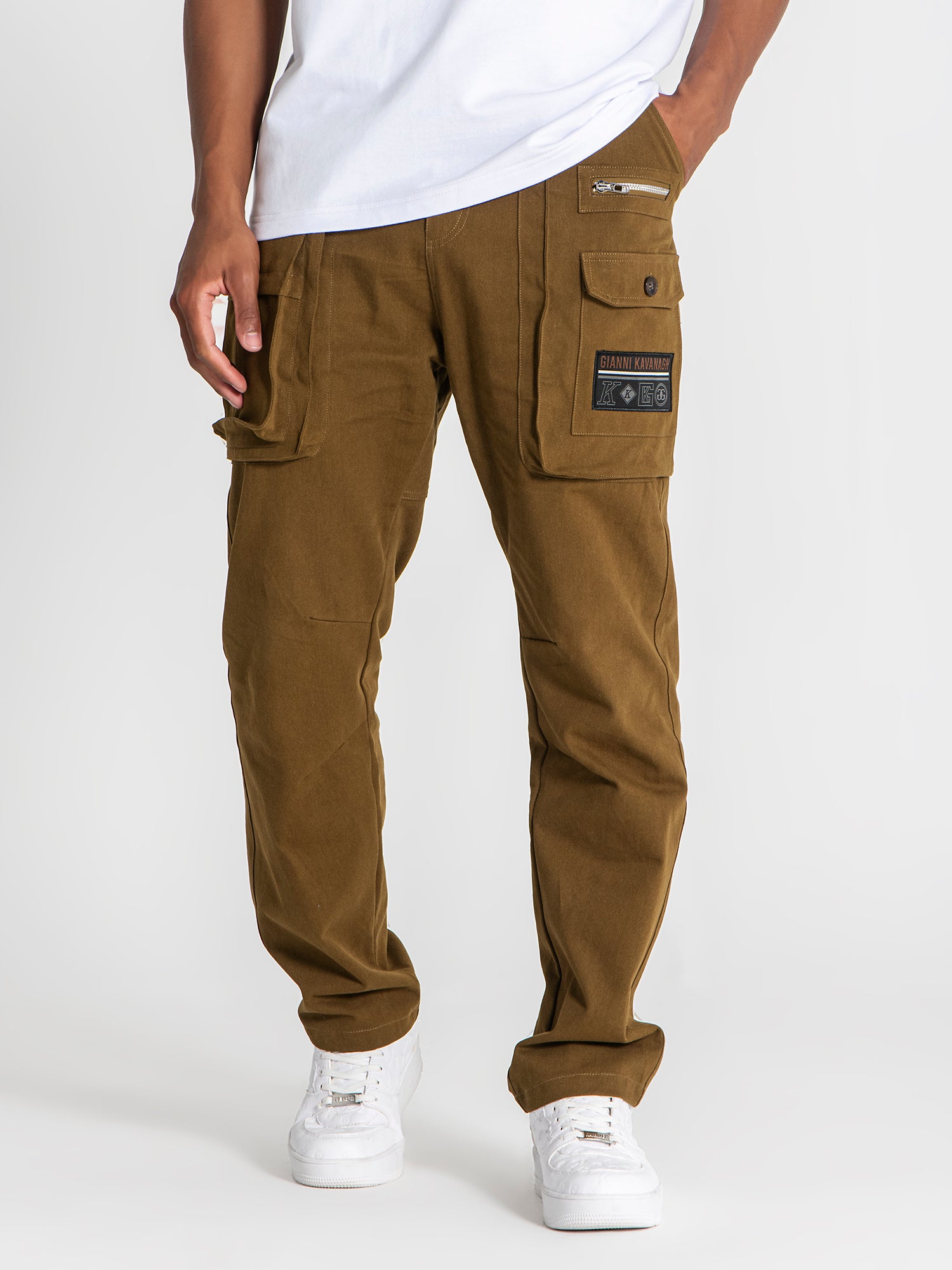 Green Utility Cargo Pants