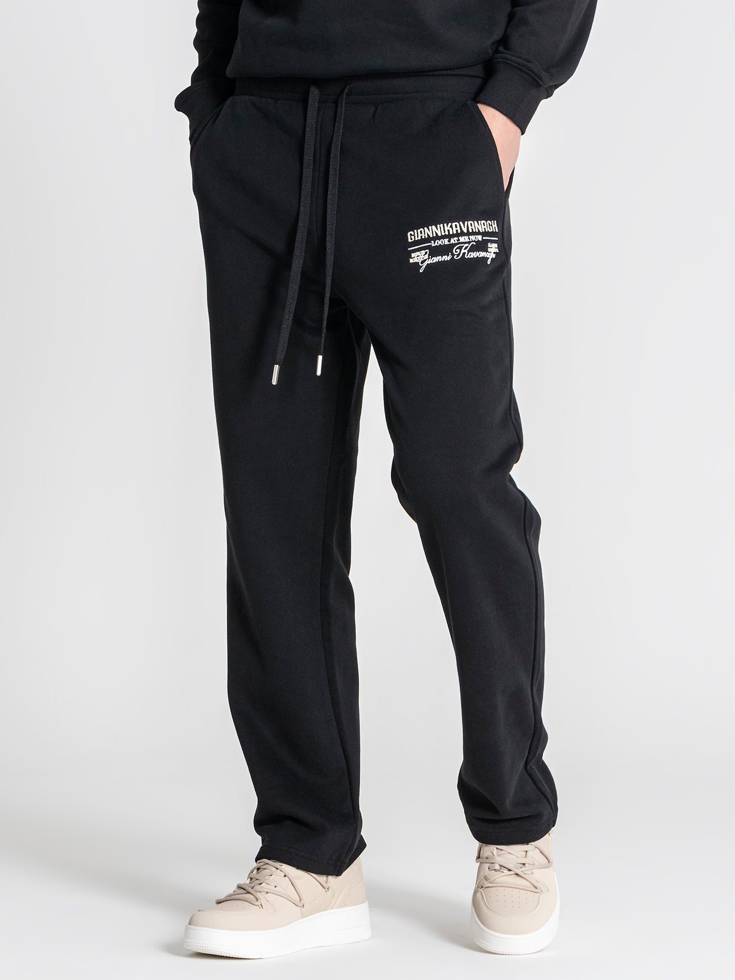 Black Look at me Joggers