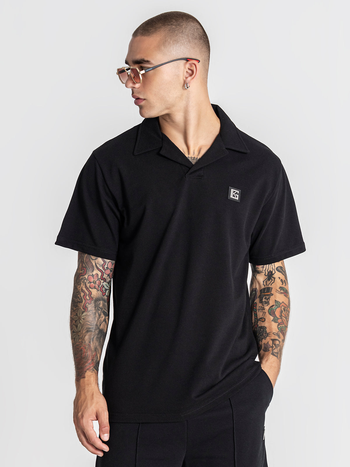 polos / Black GK Piquet Polo