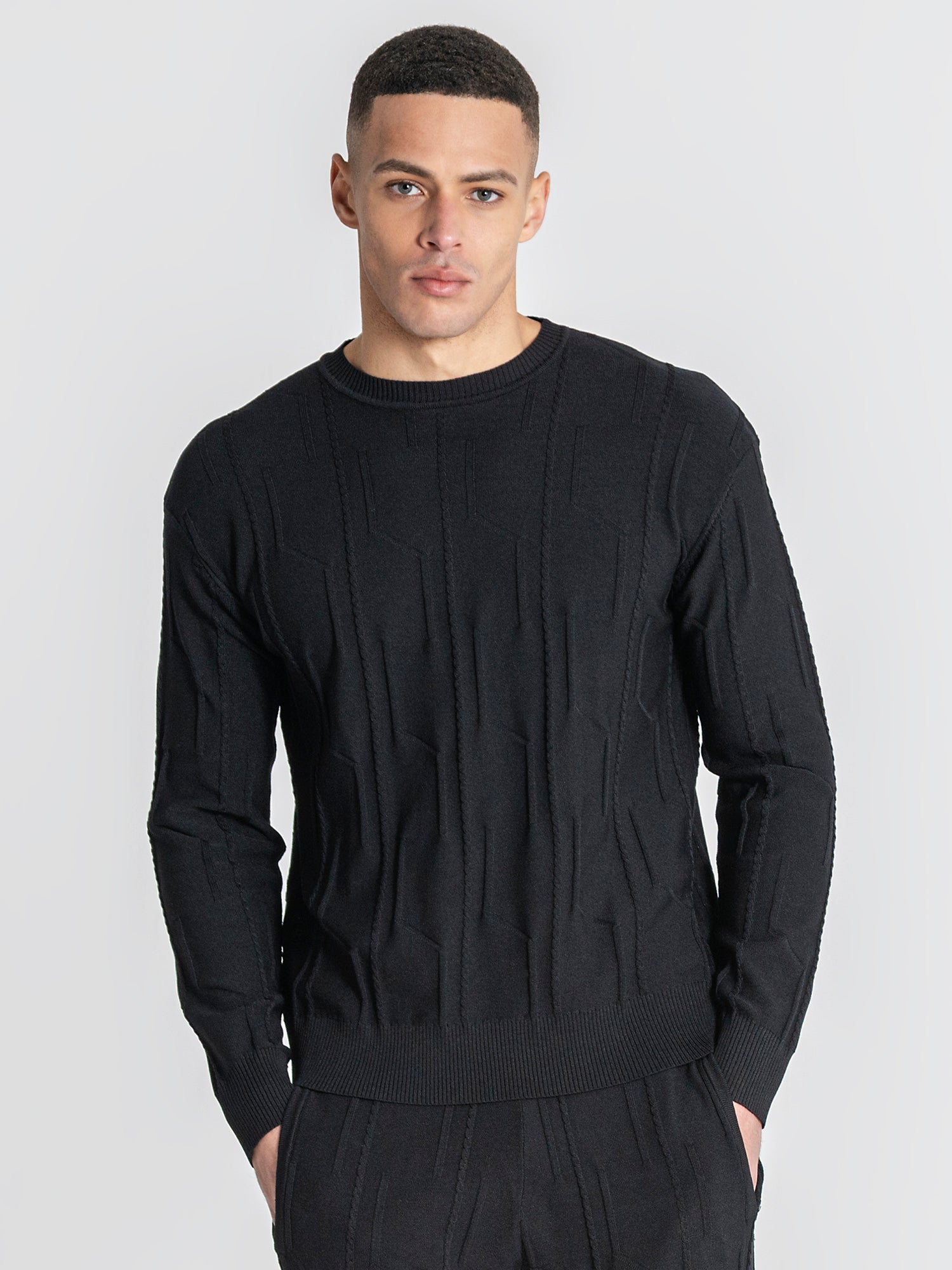 Black G Knit Sweater