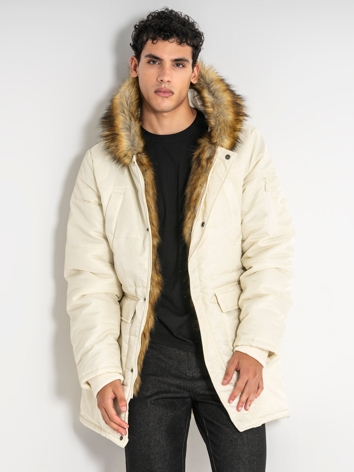 Beige/Camel Dune Coat
