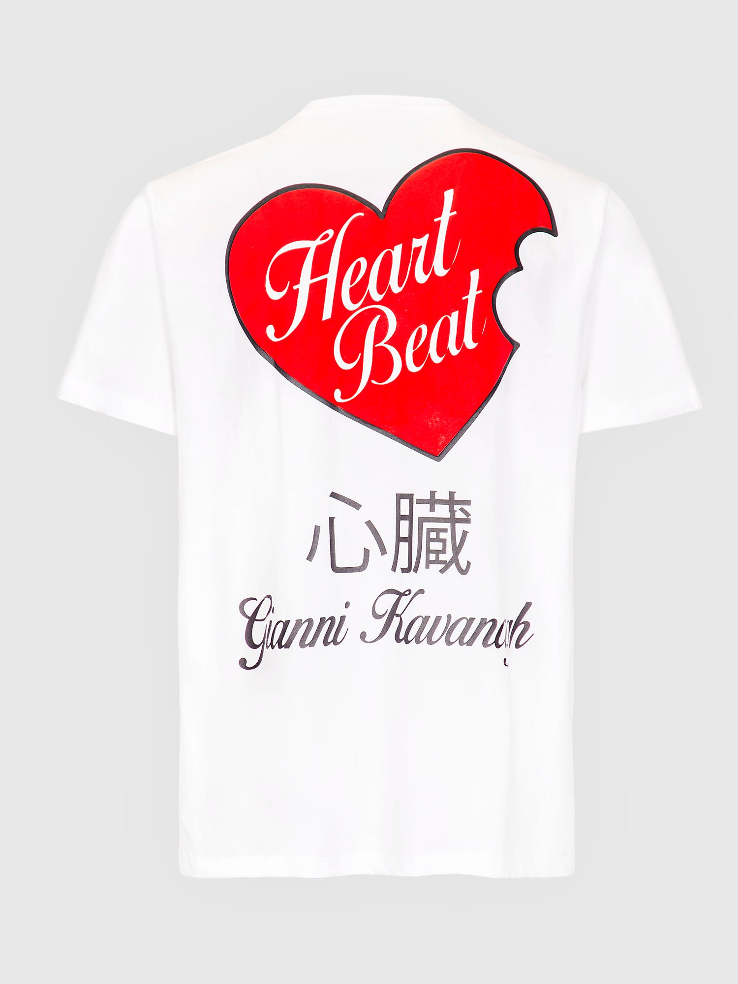t-shirts / White Heart Tee