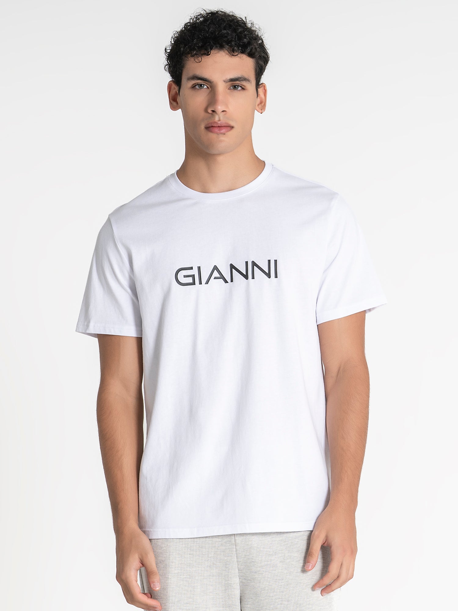 White Iconic Tee