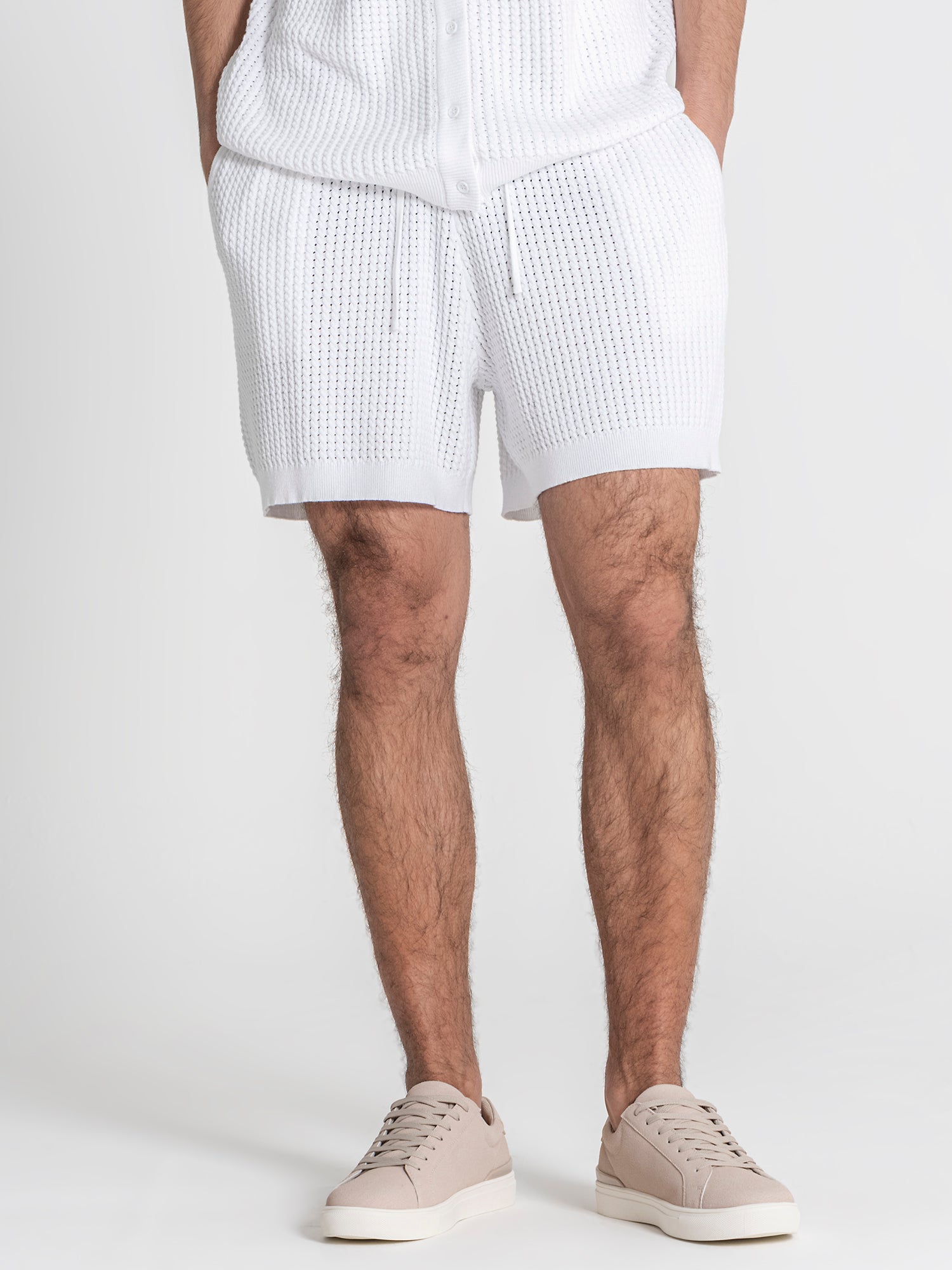 White Label Knit Shorts