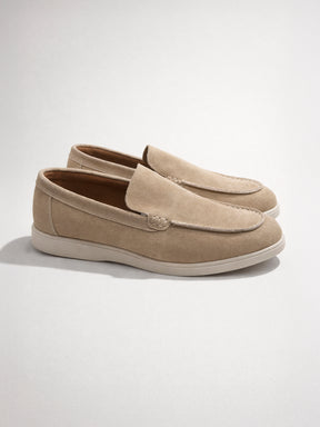 shoes / Beige GK Boat Loafers