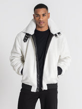 jackets / White Cocoon Sherpa Jacket