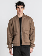 bombers / Taupe Soft Core Bomber Jacket