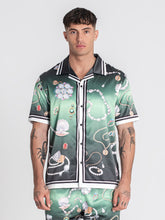 shirts / Multicolor Pearl Satin Shirt