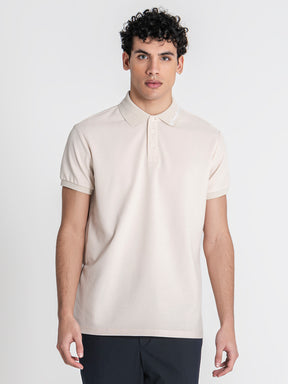 polos / Beige Signature Polo