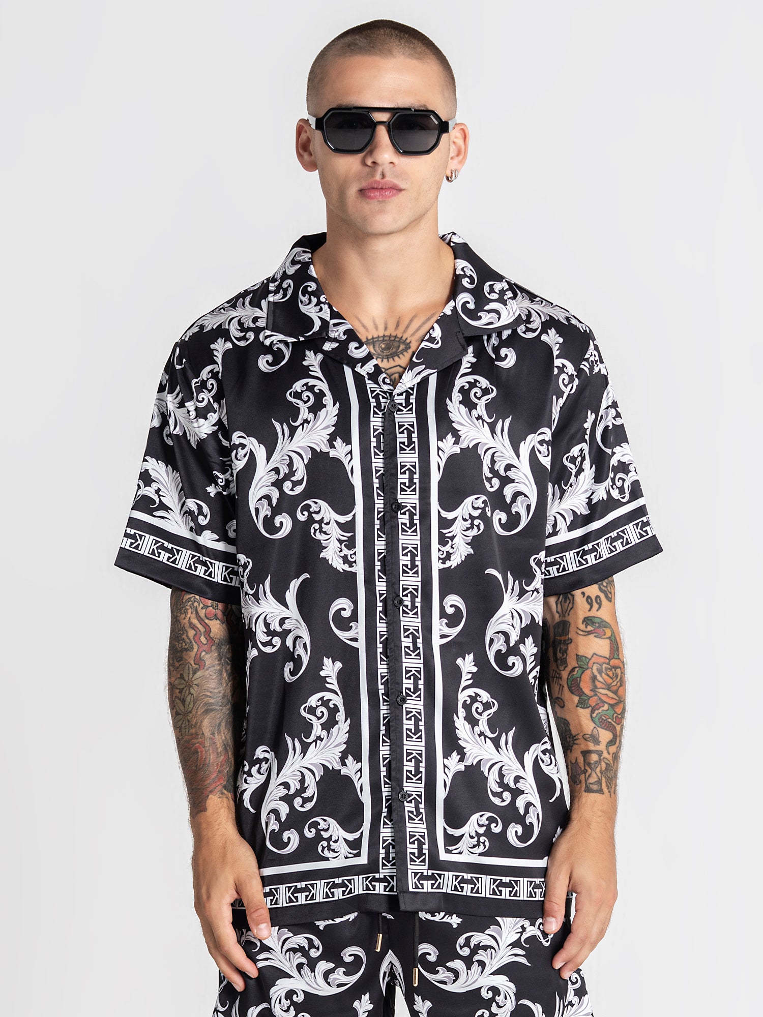 Black Majestic Satin Shirt