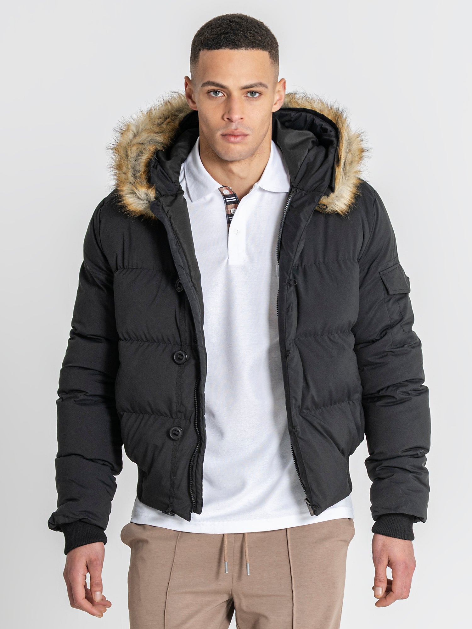 puffers / Black Smart Puffer Jacket